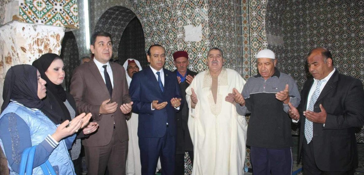 ولاية توزر: ابراهيم الشائبي في زيارة لبعض المرافق الدينية بالجهة
