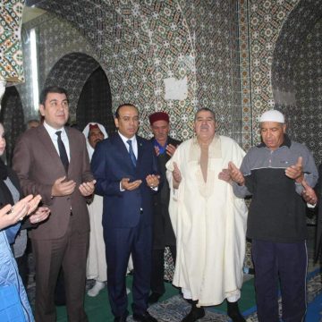 ولاية توزر: ابراهيم الشائبي في زيارة لبعض المرافق الدينية بالجهة