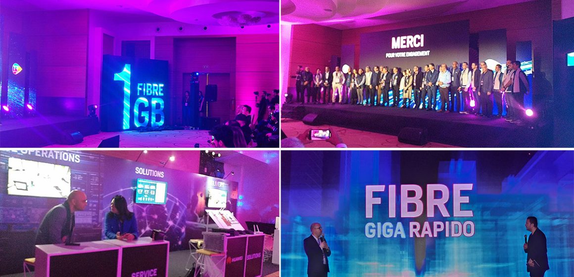 مؤكدة مجددا على تفوقها التكنولوجي، اتصالات تونس تنجح في اطلاق Giga Fibre Rapido