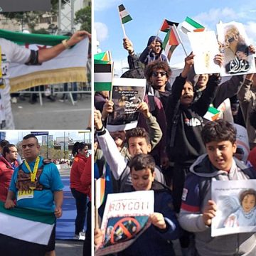 على هامش الدورة 36 لماراطون كومار الدولي؛ أعلام فلسطين ترفرف في قلب تونس العاصمة