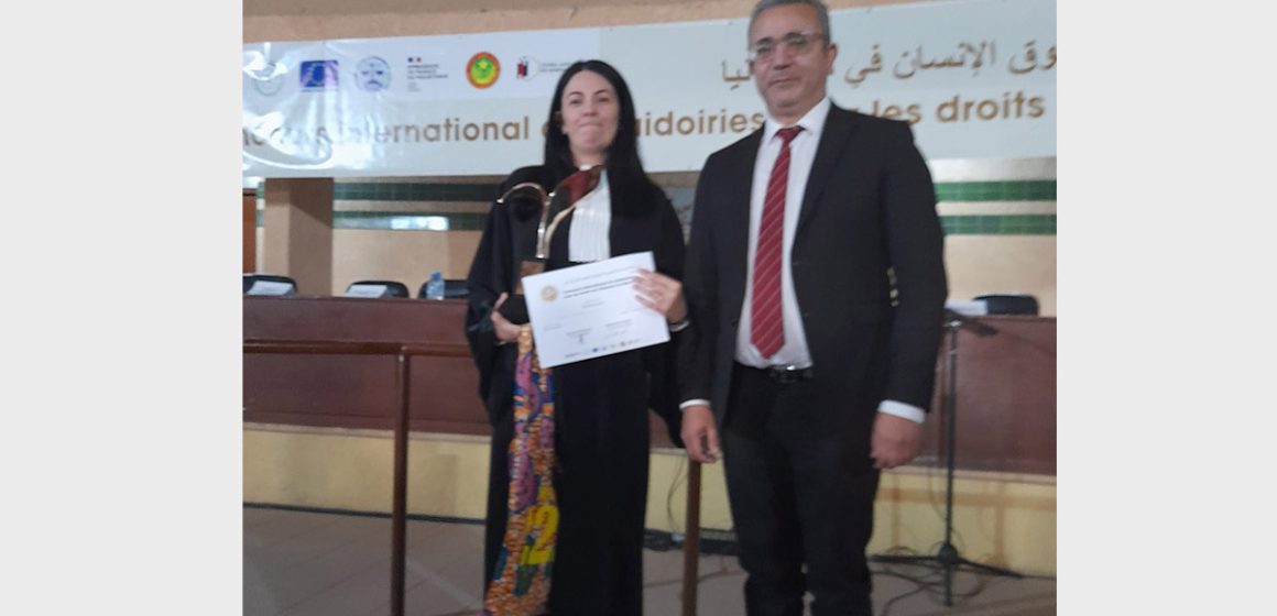 مريم كلوز تفوز في موريتانيا بجائزة المرافعات في حقوق الإنسان (فيديو)