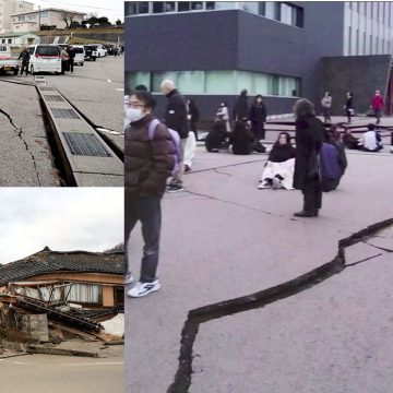 اليابان: بعد زلزال بقوة 7.6 على مقياس ريشتر، في اوتشينادا و ضواحيها، كوريا تحذر من تسونامي (فيديو)