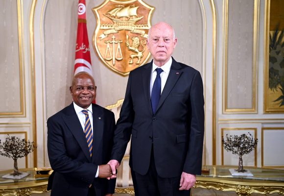 الرئيس يوجه دعوة لنظيره بجنوب افريقيا لزيارة تونس (المناسبة)