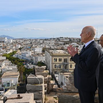 تونس/ الرئيس في زيارة الى جامع القصبة المغلق منذ 2011 (صور)