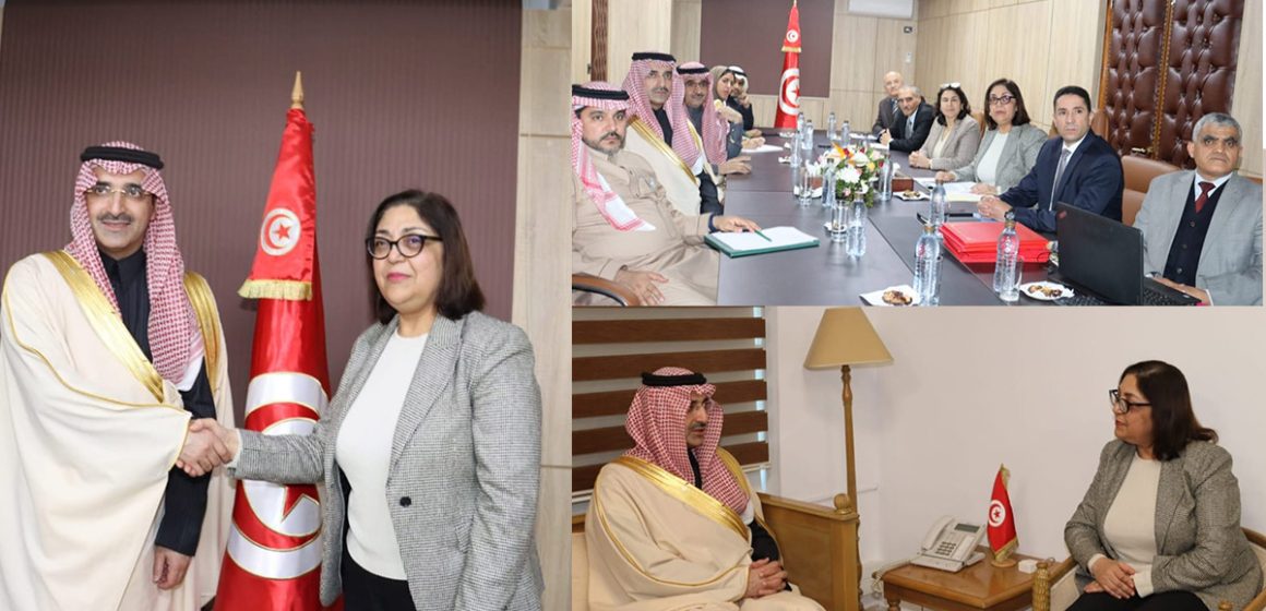 تونس/ وزيرة التجارة تدعو ضيفها السعودي إلى تعزيز الاستثمار