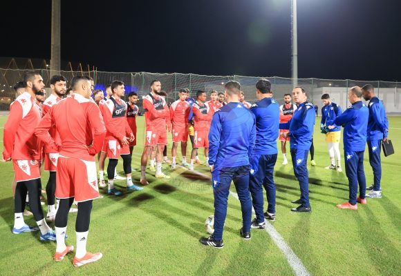 القاهرة: انطلاق المنتخب الوطني للتدريبات استعدادا لمباراة كرواتيا (صور)