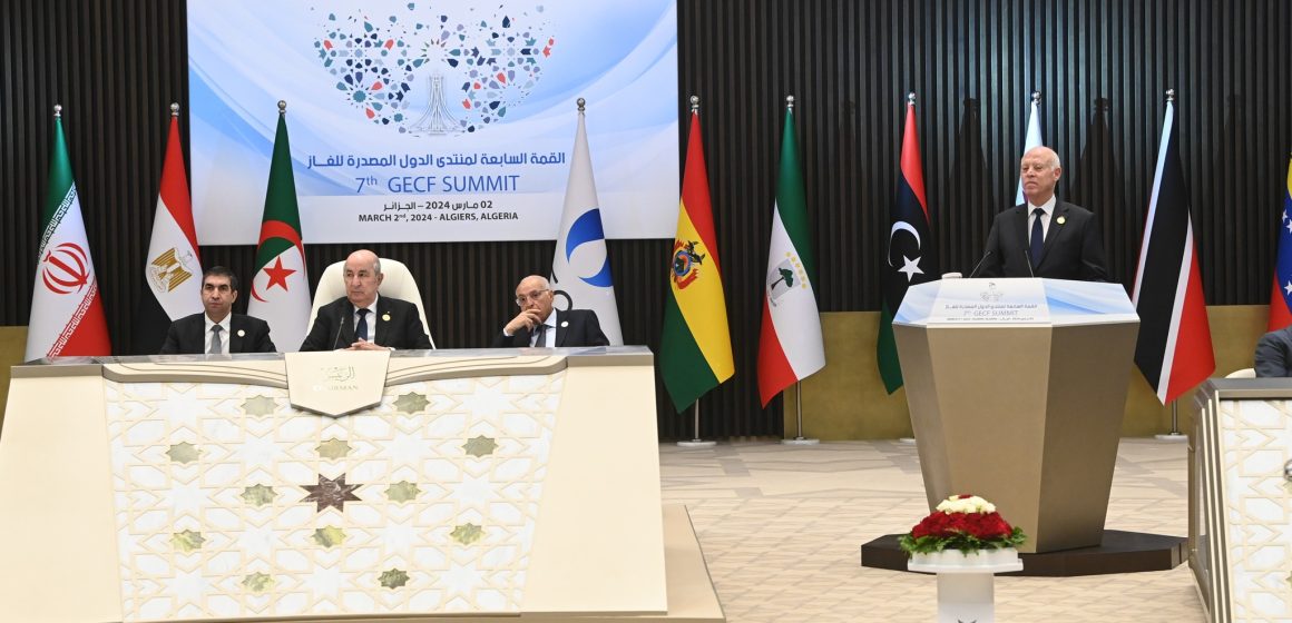 الجزائر/ صور و فيديو من مشاركة الرئيس سعيد في منتدى البلدان المصدرة للغاز
