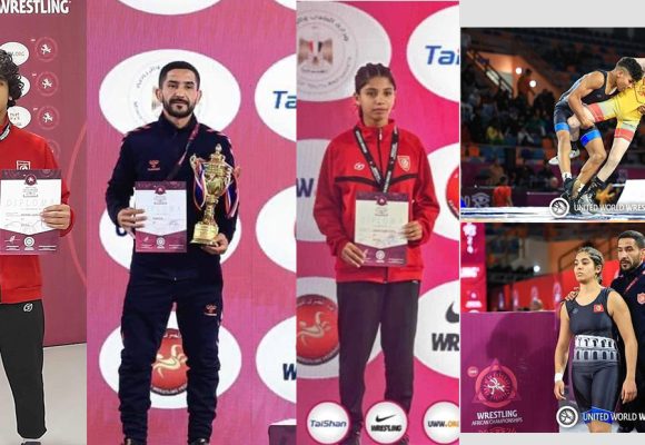 اللجنة الاولمبية: تألق التونسيين في البطولة الافريقية للمصارعة بمصر