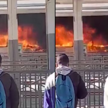 تونس: فتح تحقيق حول نشوب حريق بحافلة TUS بمحطة علي بلهوان (فيديو)