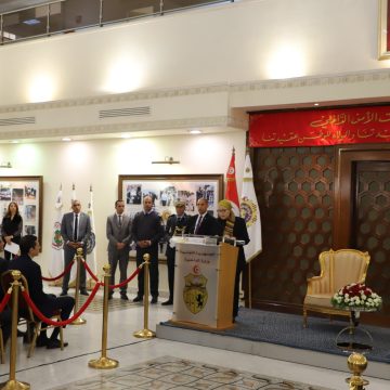بحضور وزيري الداخلية و العدل، إحياء الذكرى 68 لعيد قوات الأمن الداخلي (صور)