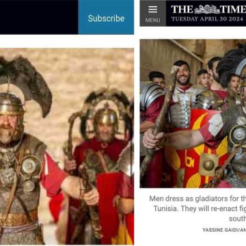 تايمز البريطانية تختار صورة لياسين قايدي كأفضل الصور الملتقطة لتظاهرة الأيام الرومانية بالجم