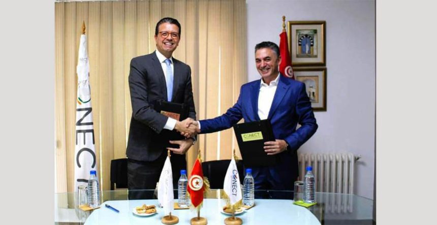 امضاء اتفاقية شراكة بين كونكت والجمعية التونسيّة لخرّيجي المدارس العليا الفرنسية