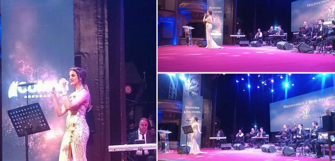 الفنانة آية دغنوج تفتتح حفل توزيع جوائز الدورة 28 للكومار الذهبي