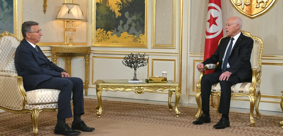 قرطاج: الرئيس يتحادث مع سفير ألمانيا بمناسبة انتهاء مهامه بتونس