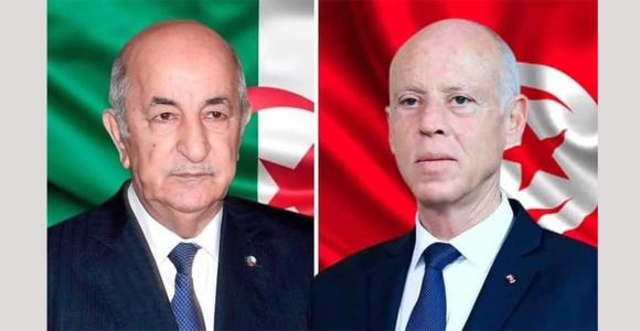 الرئيس سعيد و نظيره الجزائري تبون بتبادلان عبر الهاتف تهاني عيد الاضحى