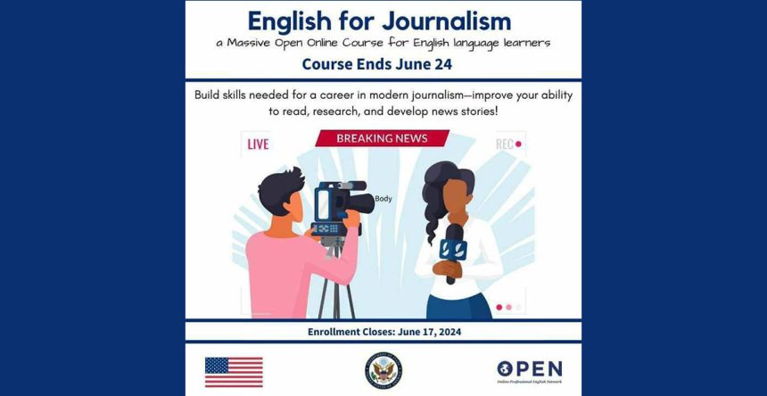 خاص بالصحافة، سفارة أمريكا بتونس تطلق دورة تدريبية عبر الانترنت لتعلم الانجليزية