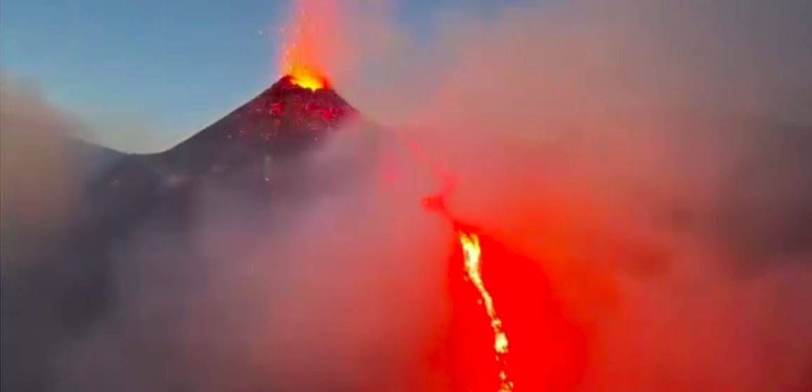 بلاغ/حول تأثير بركان إتنا (Etna) في جزيرة صقلية الايطالية على تونس