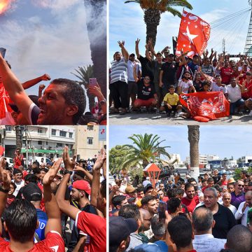 النجم الساحلي و رفع منع الانتداب: زبير بية يتوجه بكلمة للجماهير (فيديو+صور)