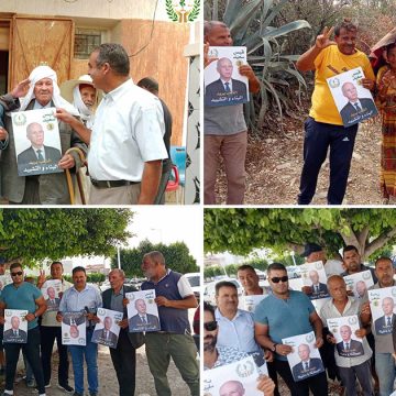 الرئاسية: متطوعون من زغوان يطلقون الحملة الانتخابية للمرشح قيس سعيد (صور)