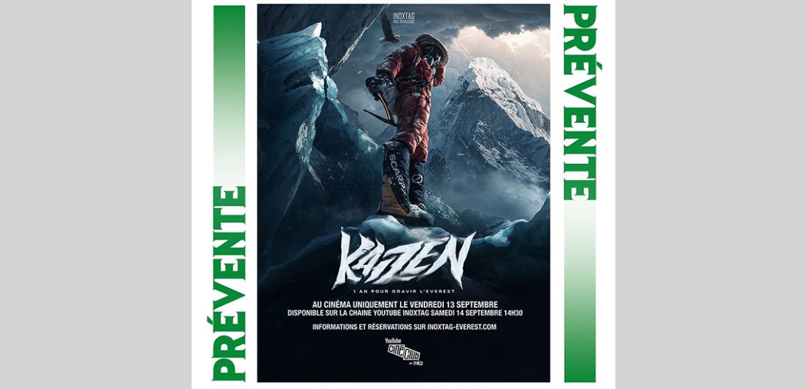 قاعة الكوليزي: عرض الفيلم الوثائقي KAYZEN: 1an pour gravir l’Everest