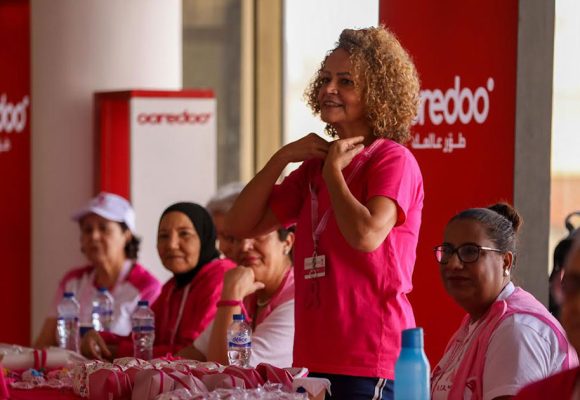 Ooredoo تدعم جهود التوعية حول التوقي من مرض سرطان الثدي في تونس