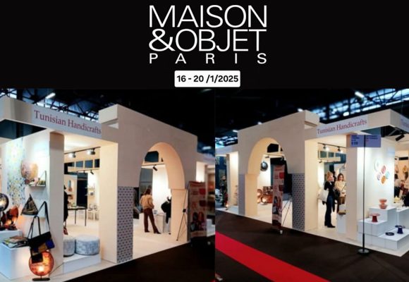 حرفيون تونسيون في دورة جانفي للصالون الدولي للتحف و الهدايا بباريس Maison&Objet .