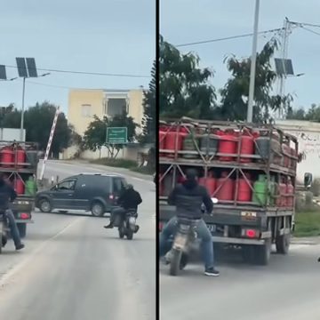 بطاقة ايداع بالسجن لشخص حاول الاستيلاء قوارير غاز منزلي من شاخنة نقل