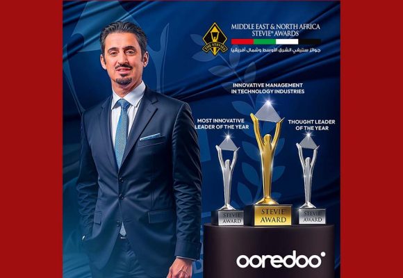 منصور راشد الخاطر، الرئيس التنفيذي لـ Ooredoo تونس، يفوز بثلاث جوائز في جوائز ستيفي الشرق الأوسط وشمال أفريقيا 2025