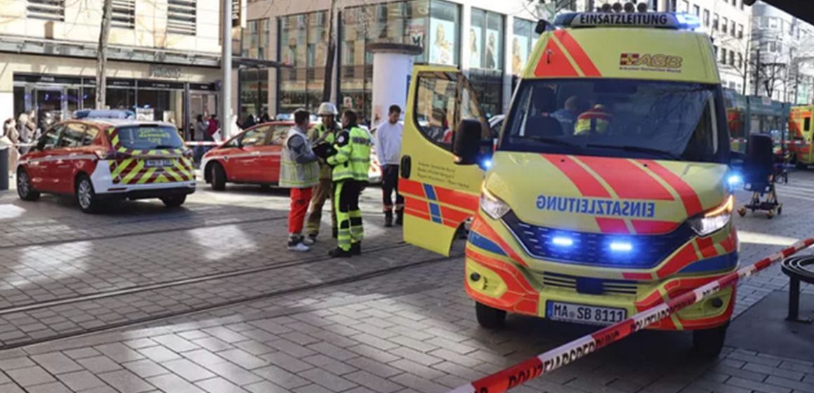 منفذ حادث الدهس بمنهايم ألماني الجنسية و عمره 40 عاما