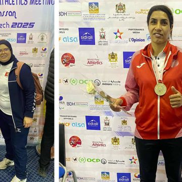 ملتقى مراكش الدولي لبارا ألعاب، مؤكدة عودتها، الذهبية لسنية منصور