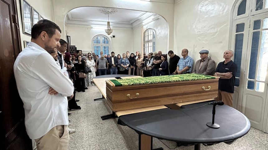 تأبين نقيب الصحفيين زياد دبار للفقيد محمود العروسي