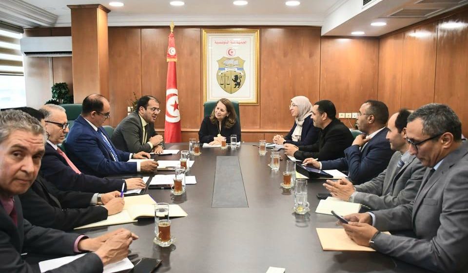 وزيرة الصناعة تؤكد لمدير BFPME ️الحرص على مساندة المشاريع الصغرى والمتوسطة