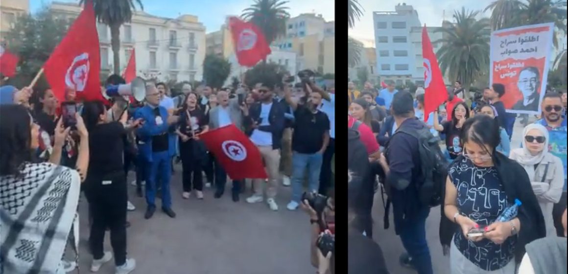 بارلوار 1- لقاء تضامني مع سجين الرأي أحمد صواب (فيديو)