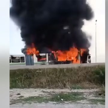 من بين القرارات الوزارية على اثر احتراق حافلة لنقل تونس، اعفاء العروسي بن فرج من مهامه