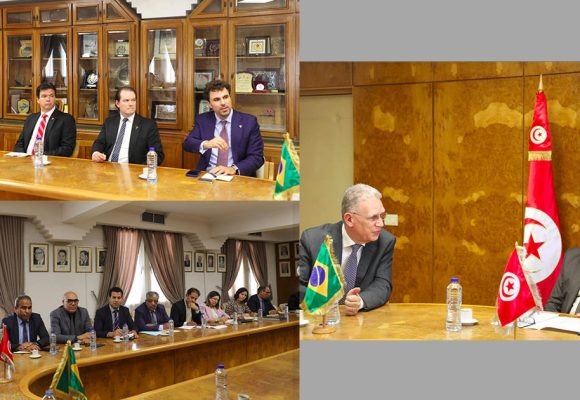 وفد من EMBRAER البرازيلية لصناعة الطائرات يحل بتونس