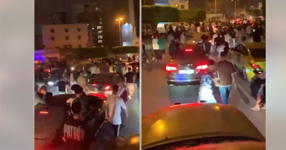 طرابلس: الشباب يطالب بوقف اطلاق النار و بإسقاط حكومة الدبيبة (فيديو)