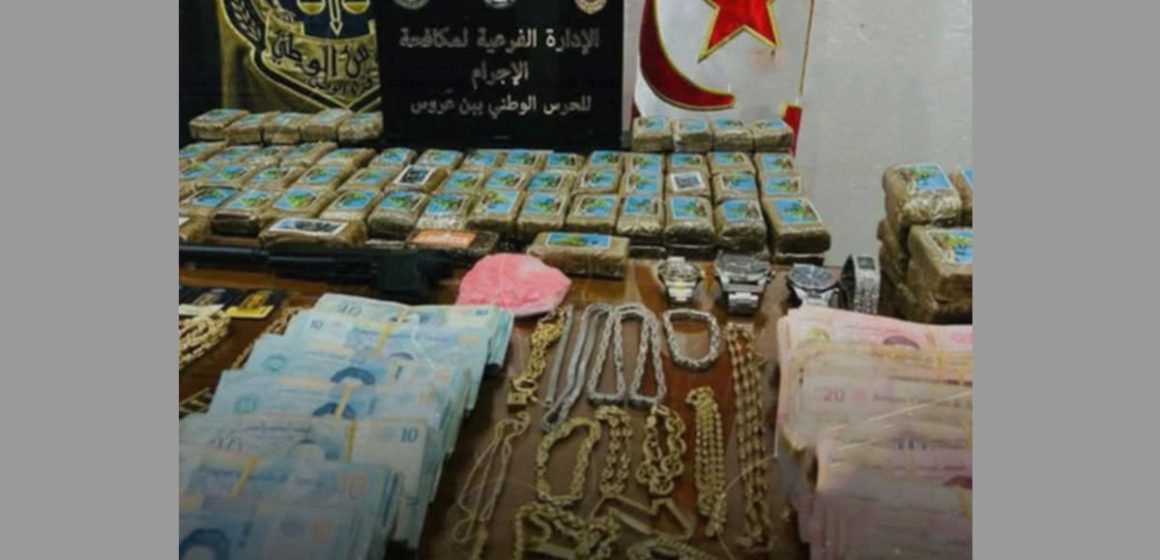 بن عروس: تفكيك شبكتين دولتين و حجز كميات هامة من الزطلة و الاكستازي