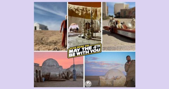 السفارة الأمريكية بتونس بخصوص الاحتفال بالذكرى ال50 لتصوير Star Wars