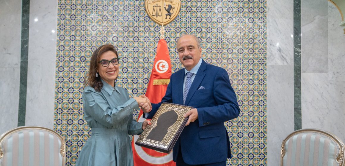 النفطي في استقبال رنا طه المنسقة القارة الجديدة للأمم المتحدة بتونس