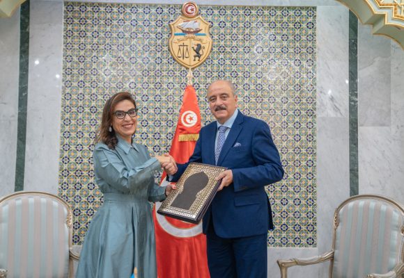 النفطي في استقبال رنا طه المنسقة القارة الجديدة للأمم المتحدة بتونس