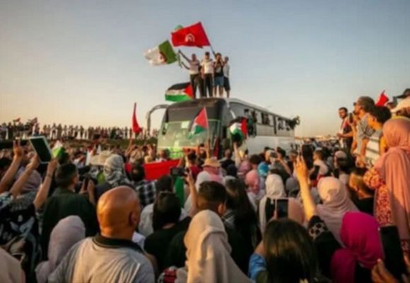 بيان تنسيقية العمل المشترك من أجل فلسطين في تونس “أثناء الوقفة الجماهيرية يوم أمس” (وثيقة)