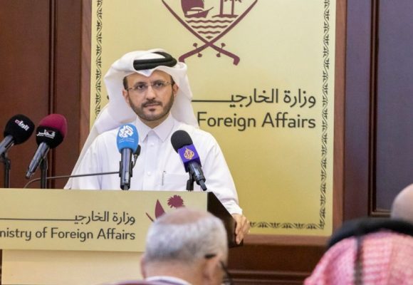 ردة فعل قطر على الهجوم الصاروخي الايراني على قاعدة عديد