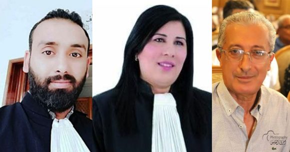 الأستاذ الحزامي ينسحب من انابة عبير موسي و خالد العويديدي يصف موقفه بالرجولي…