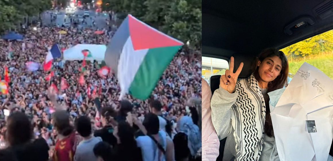 باريس: استقبال جماهيري للنائب ريما حسن بعد ترحيلها من إسرائيل