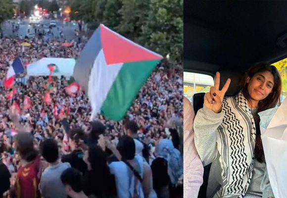 باريس: استقبال جماهيري للنائب ريما حسن بعد ترحيلها من إسرائيل