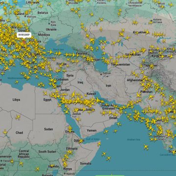 ايران-إسرائيل/ اضطرابات في حركة الطيران المدني بعدة دول