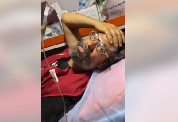 فيديو لوائل نوار بعد ما اعتدى عليه أمن حكومة الشرق الليبية