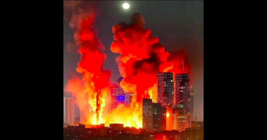 صواريخ إيران تصيب اهدافا استراتيجية في إسرائيل (فيديو)