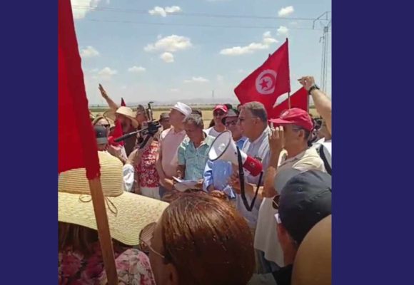 الدستوري الحر: قافلة تضامنية مع عبير موسي تصل الى محيط سجن بالاريجيا (فيديو)