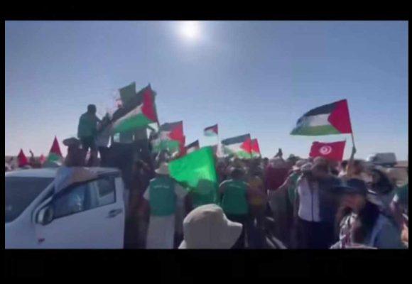 الجمهوري: بيان مع قافلة كسر الحصار عن غزة في وجه الاعمال العدائية لسلطة شرق ليبيا